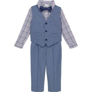 2T Van Heusen 4-Piece Vest, Bowtie, Shirt, and Pants Set